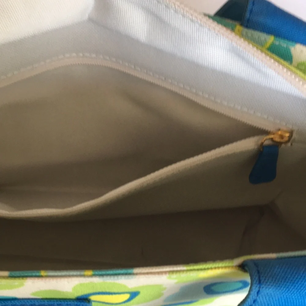 Jim Thompson Multicolor Floral Canvas Handbag - Picture 14 of 15